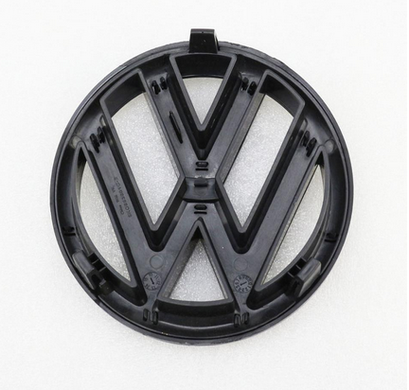 Комплект емблем фольксваген для VW Golf 6 , чорний глянець