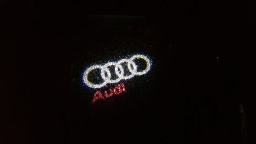Светодиодные лампы в двери Audi A1/A3/A4/A5/A6/A7/A8/R8/Q3/Q5/Q7/TT