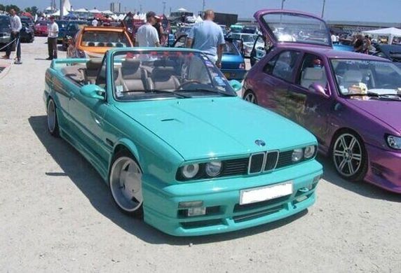 Бампер передний RIEGER BMW E30