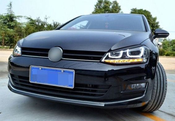Вії на Фольксваген Гольф 7 під фарбування ABS-пластик