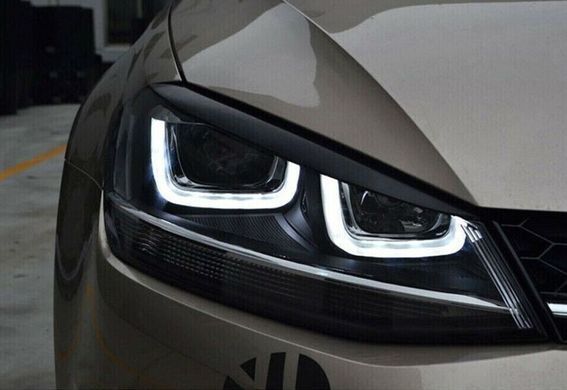 Вії на Фольксваген Гольф 7 під фарбування ABS-пластик