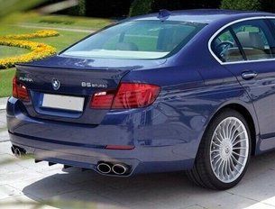 Накладка заднего бампера БМВ 5 F10 Alpina (10-13 г.в.)