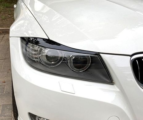 Вії на BMW 3 E90/E91 чорний глянець ABS-пластик