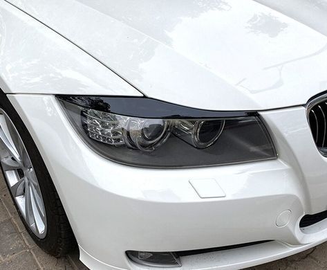 Вії на BMW 3 E90/E91 чорний глянець ABS-пластик
