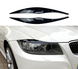 Вії на BMW 3 E90/E91 чорний глянець ABS-пластик