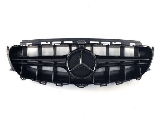 Решітка радіатора  Mercedes W213 в стилі AMG E63 (емблема в комплекті)