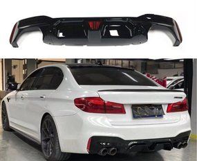 Накладка заднього бампера BMW 5 G30/G31 у стилі М5 зі стоп сигналом