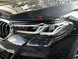 Реснички на BMW 5 G30/G31 (2021-2023) черный глянец ABS-пластик