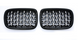 Решітка радіатора на BMW X5 F15 / X6 F16 стиль Diamond Silver-Black