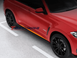 Накладки (дифузори) порогів BMW X6 F16 (2014-2019) чорний глянець
