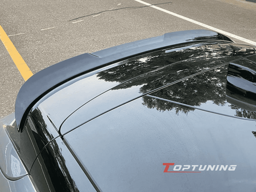 Спойлер кришки багажника Ford Mustang Mach E 2021 2022 чорний глянсовий ABS-пластик