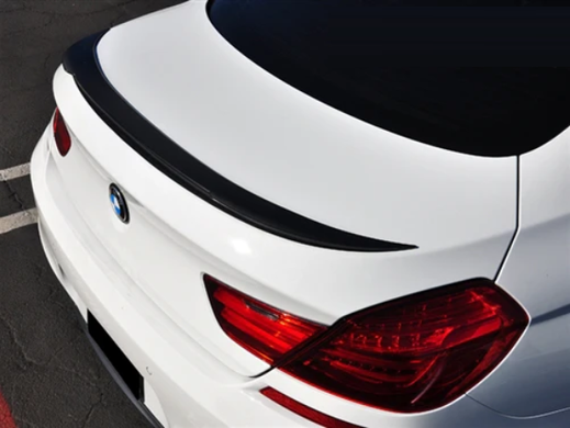 Cпойлер багажника BMW 6 серії F06 стиль M4 чорний глянсовий ABS-пластик