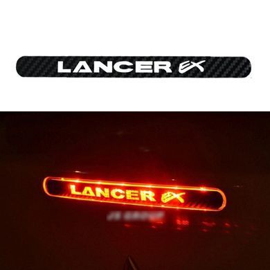 Наклейка на центральный стоп сигнал Mitsubishi Lancer 9 10