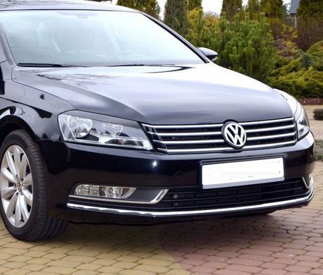 Вії (бровки) VW Passat B7 під покраску ABS-пластик (європейка)