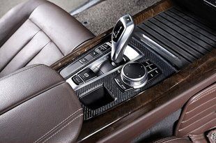 Накладка центральної панелі салону BMW X5 F15 / X6 F16 карбон