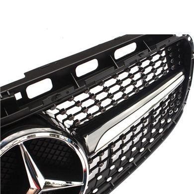 Решетка радиатора на MERCEDES W212 LCI в стиле Diamond (14-16 г.в.)
