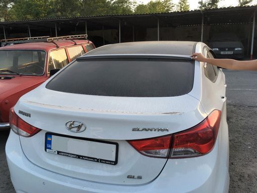Козырек на стекло (бленда) Hyundai Elantra MD