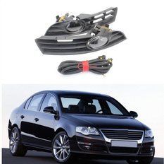 Протитуманні фари з рамками на VW Passat B6