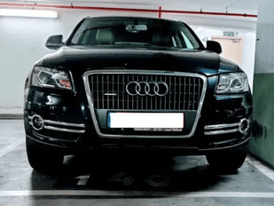 Хромовані накладки противотуманок Audi Q5 (08-12 р.в.)
