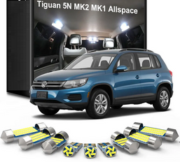 Світлодіодні лампи салону VW Tiguan 9P (07-18 р.в.)