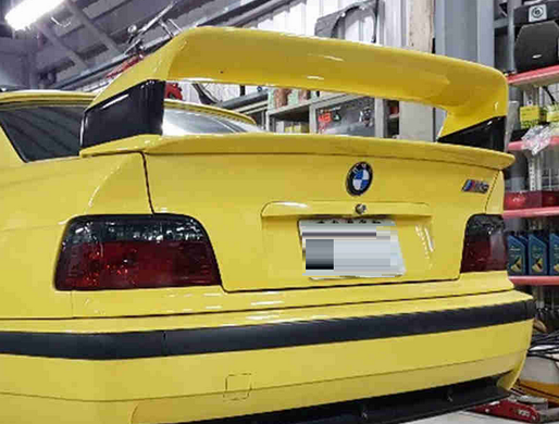 Спойлер багажника BMW E36 coupe стиль M3 (4 части)