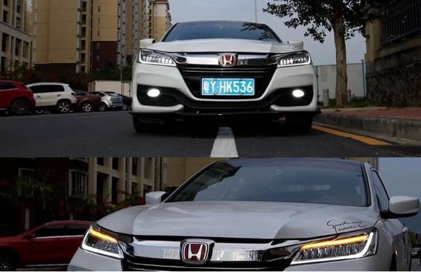 Оптика передня, LED фари на Honda Accord 9 (2015-2017)