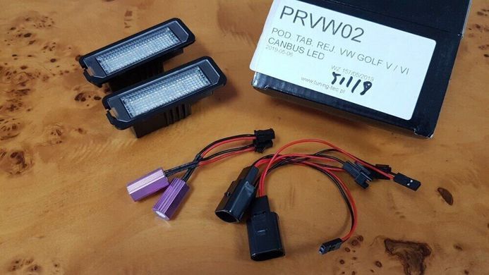 Підсвічування номера VW Golf / Passat B6 / CC / EOS / Lupo / Polo / Scirocco