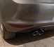 Наконечники глушителя VW Bora / Polo / Passat B7 CC / Golf 6 7 / Tiguan черные