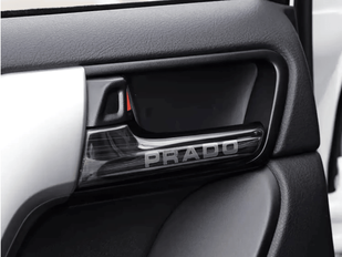 Накладки внутрішньої ручки дверей Toyota LC Prado 150 (10-20 р.в.) з нержавіючої сталі