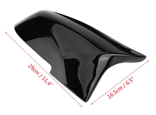 Накладки на дзеркала BMW F20 F21 F22 F23 F30 F31 F32 F33 F34 X1 E84 чорний глянець