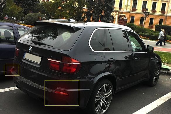 Стоп-сигнали на BMW E70 димчасті (06-10 р.в.)