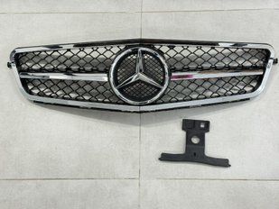 Решетка радиатора без звезды Mercedes W222 в стиле S65
