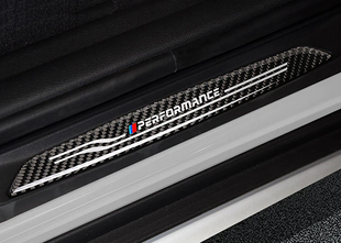 Накладки на пороги BMW F30 карбон