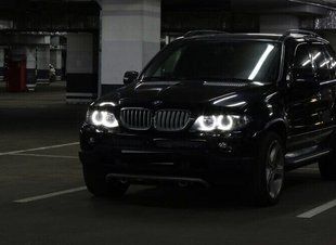 Ангельские глазки BMW, лед маркер