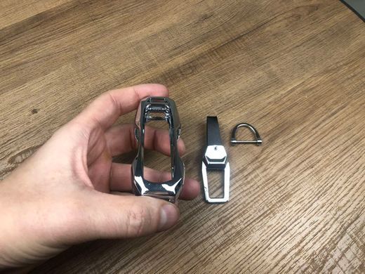 Чохол протектор на ключ для Mazda хром