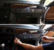 Накладка передней панели салона BMW E90 / E92 / E93 карбон