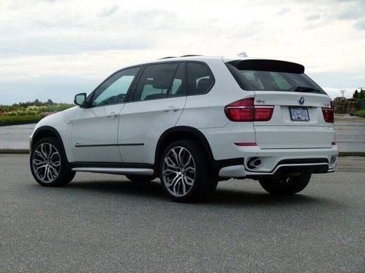 Накладка заднього бампера BMW X5 LCI, стиль Aero (10-13 р.в.)