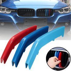 Вставки в решітку радіатора BMW F30 / F31 (для 8-ребрових решіток)