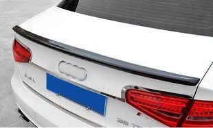 Спойлер багажника на Audi A4 B8 стиль S4 карбон (2012-2015)