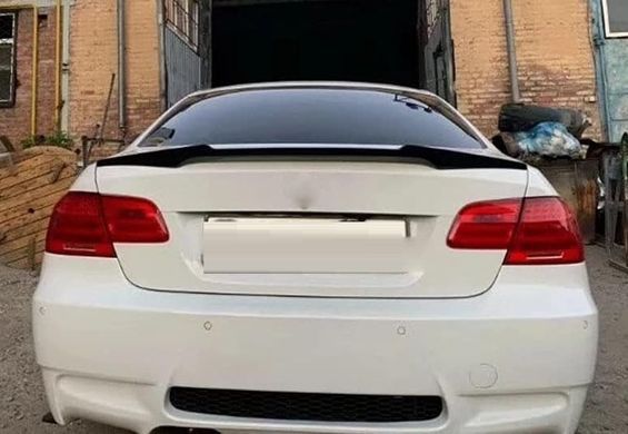 Спойлер багажника BMW 3 E92 стиль M4 чорний глянсовий ABS-пластик