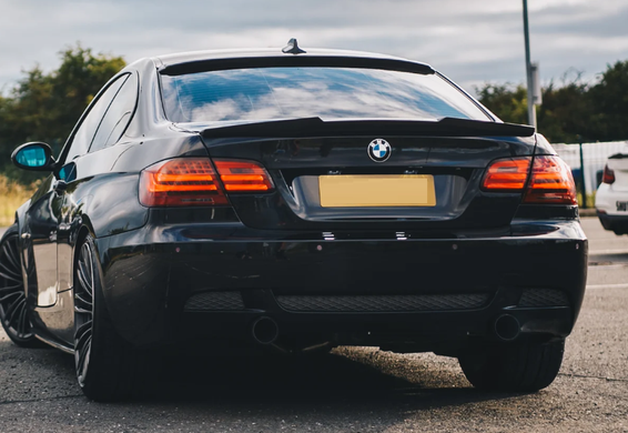 Спойлер багажника BMW 3 E92 стиль M4 чорний глянсовий ABS-пластик