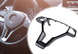 Накладка на кермо Mercedes W204 / W212 / W207 / C172 / W117 / C218 черная