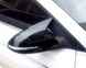 Накладки на зеркала Hyundai Elantra AD черный глянец (16-19 г.в.)