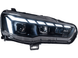 Оптика передняя, фары на Mitsubishi Lancer X 2007&ndash;2016 черный корпус