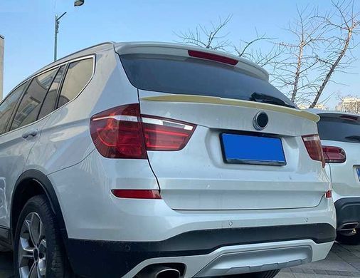 Cпойлер під скло задніх дверей BMW X3 F25 ABS-пластик