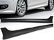 Накладки на пороги (внешние) VOLKSWAGEN GOLF 6 в стиле VOTEX