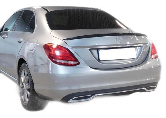 Спойлер багажника Mercedes W205 (ABS-пластик)