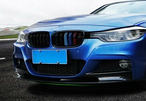 Накладка переднього бампера BMW F30 / F31 M-Pakiet під карбон