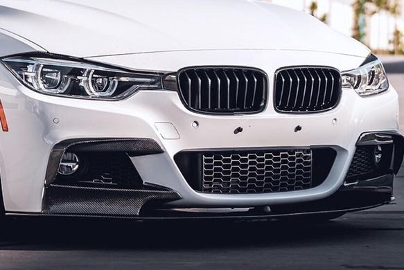 Накладка переднього бампера BMW F30 / F31 M-Pakiet під карбон