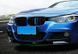 Накладка переднього бампера BMW F30 / F31 M-Pakiet під карбон